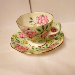 Vintage Foley Springdale Tea Cup & Saucer, Fine China Replacements England